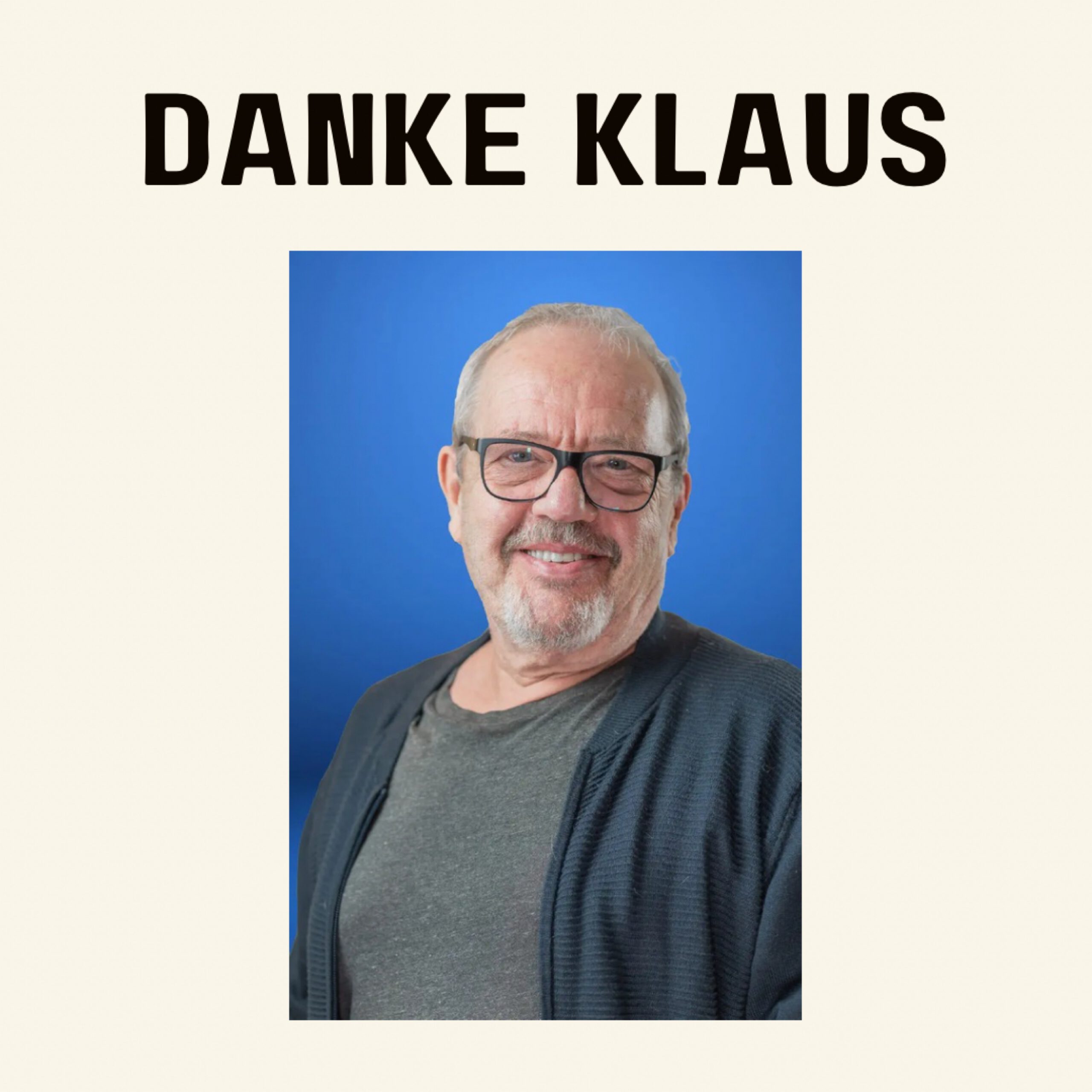 Danke Klaus – Klaus Wilkens hört als Abteilungsleiter auf